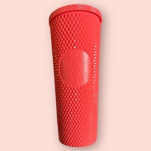 Starbucks Summer 2022 Dragonfruit Studded Venti 24 oz. Tumbler- NO STRAW